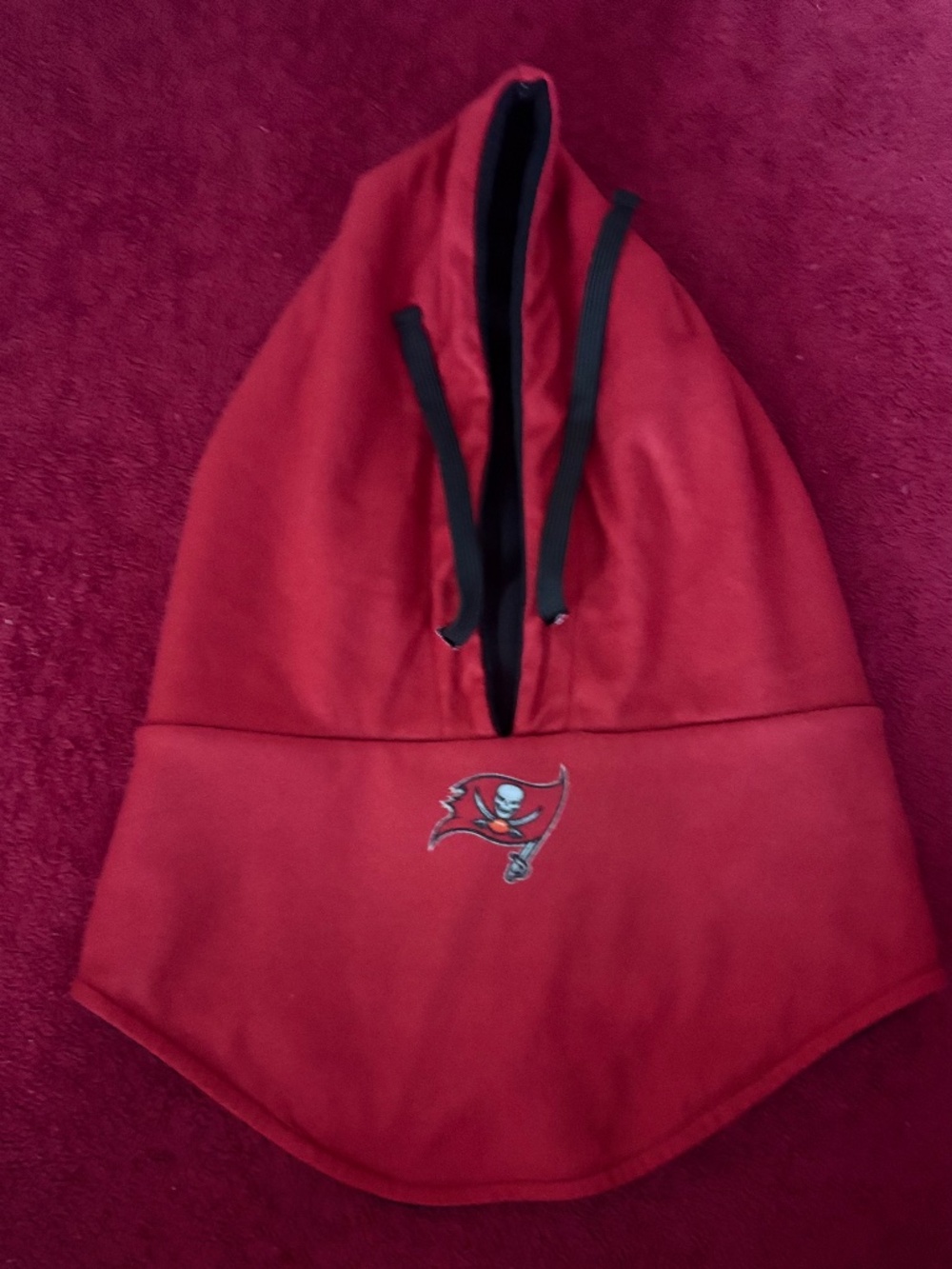 Tampa Bay Buccaneers reversible  Fleece Hooded Neck Gaiter Balaclava